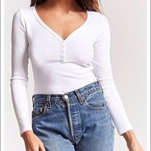 White Long Sleeve Shirt